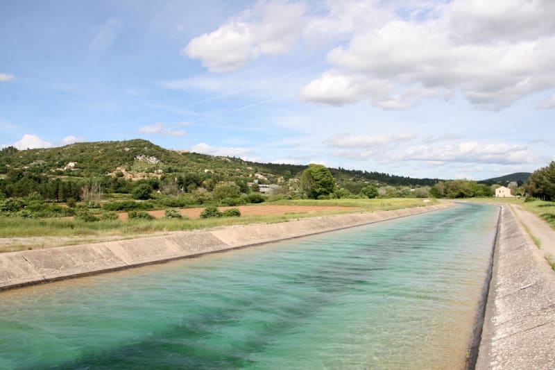 Pourrières et balade agréable le long du canal de Provence - Pourrières
