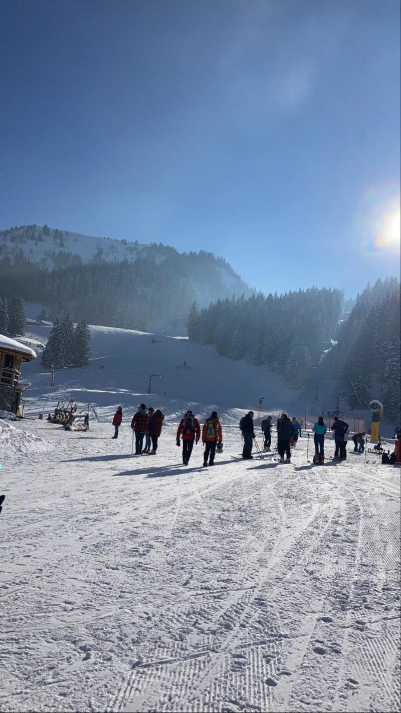 Bernex, rando hivernale vers le Mont Baron - Bernex