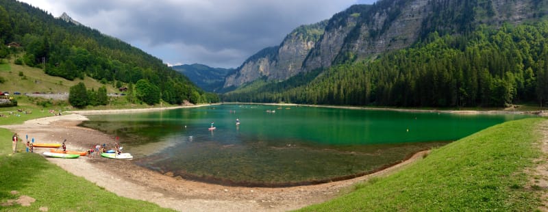 Montriond, écrin de velours d'un lac émeraude - Montriond