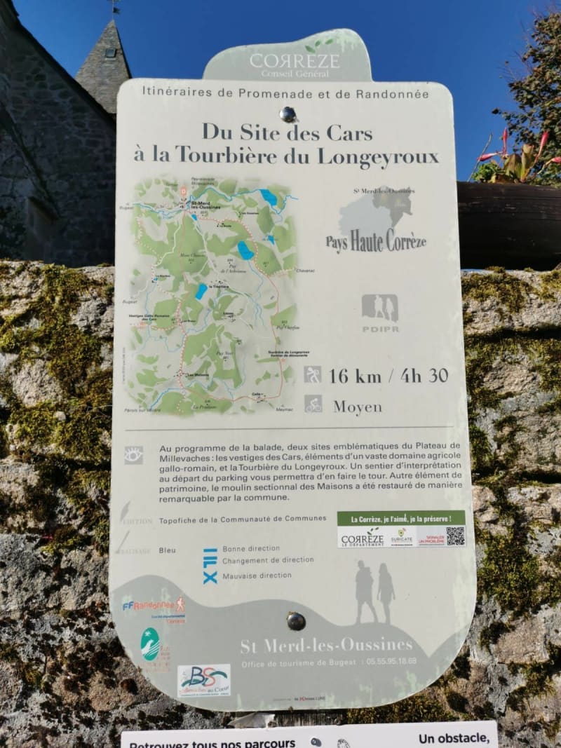 Sentier emblématique du Plateau des Millevaches - Saint-Merd-les-Oussines