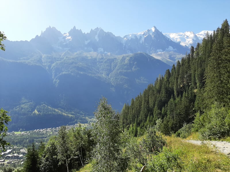Chamonix en zijn prachtige klim naar Planpraz - Chamonix-Mont-Blanc