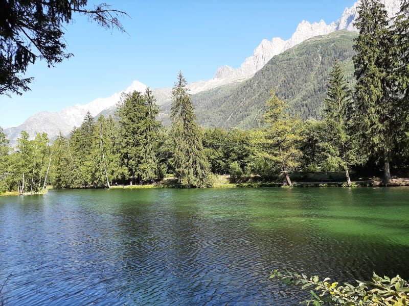 Balade urbaine à Chamonix et sublime lac des Gaillands - Le Lyret