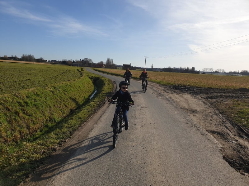 A vélo autour de Wervicq-Sud et dans la campagne nordiste - Wervicq-Sud