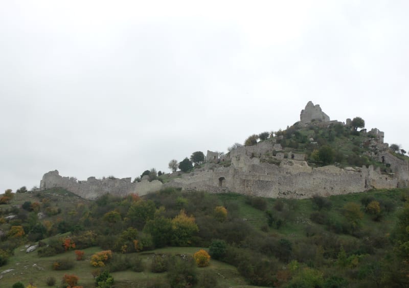 Château de Crussol et son panorama sublime sur le Rhône - Saint-Péray