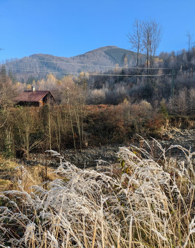Pustevny w chmurach - Trojanovice