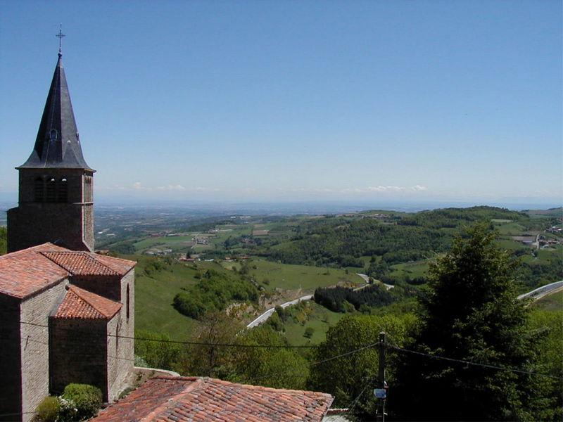 Monts du Lyonnais et hameau médiéval de Rochefort - Saint-Martin-en-Haut