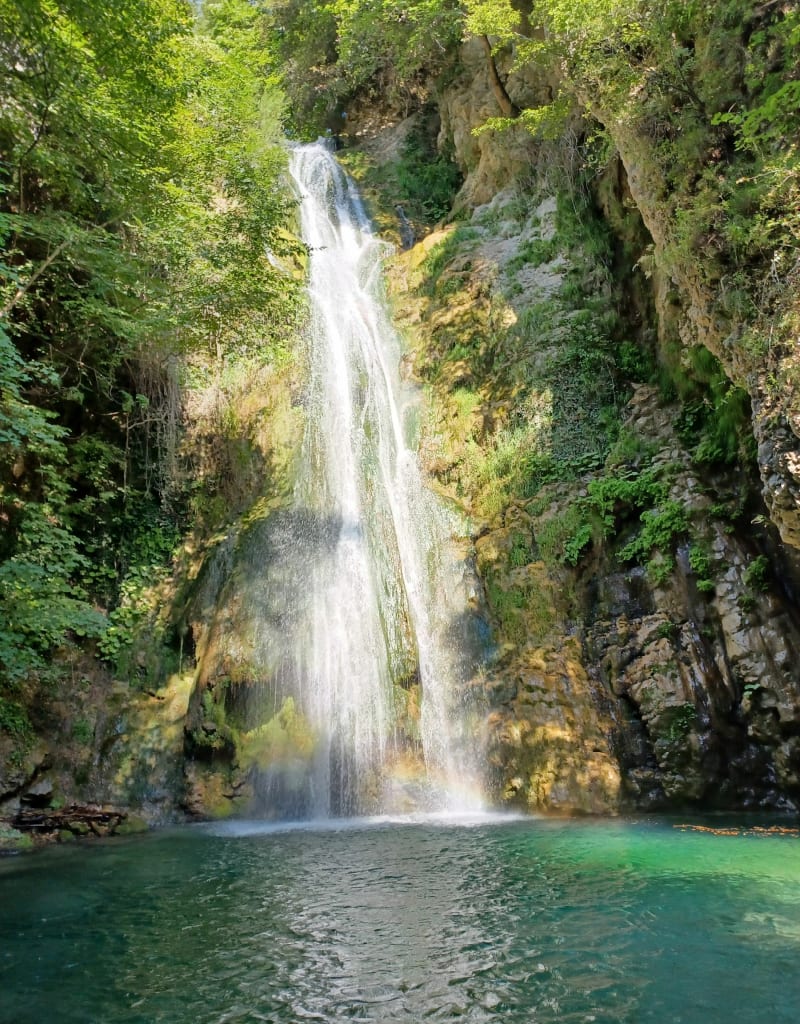 Cascade de la Vescagne au départ du col de Vence - Coursegoules