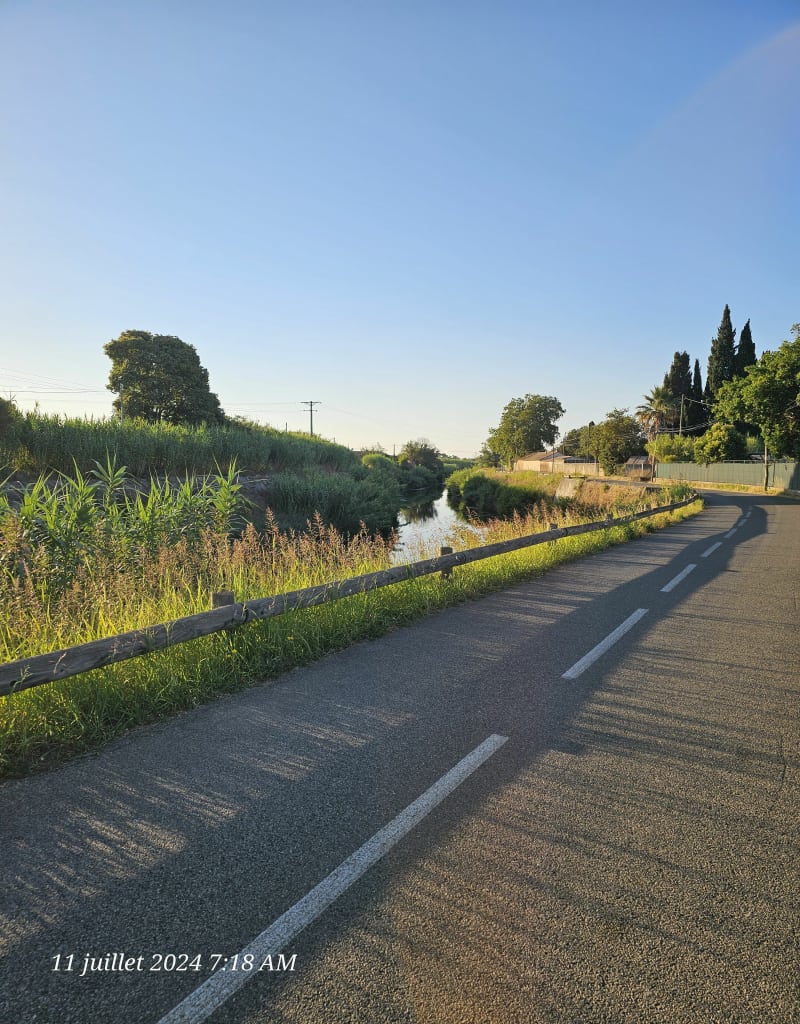 Balade matinale entre Hyères, l'Ayguade, - Hyères