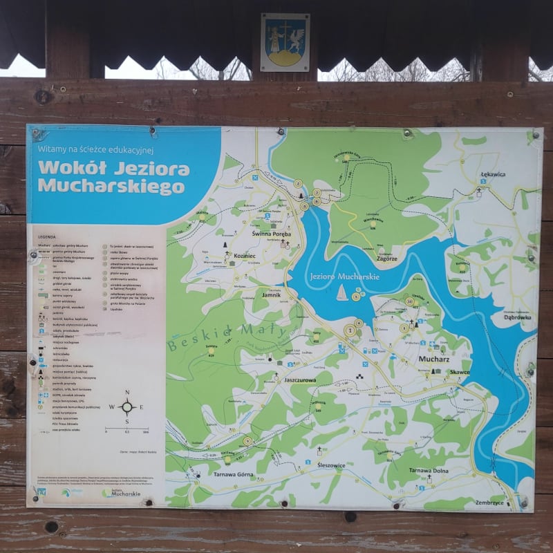Spacer nad jeziorem Mucharskim. - Jaszczurowa
