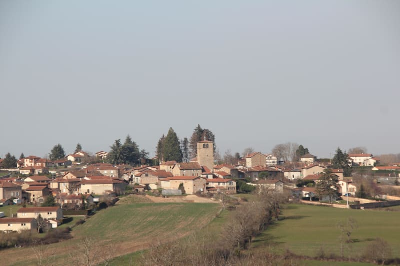 Haute-Rivoire et bol d'air autour du bois du Bancel - Haute-Rivoire