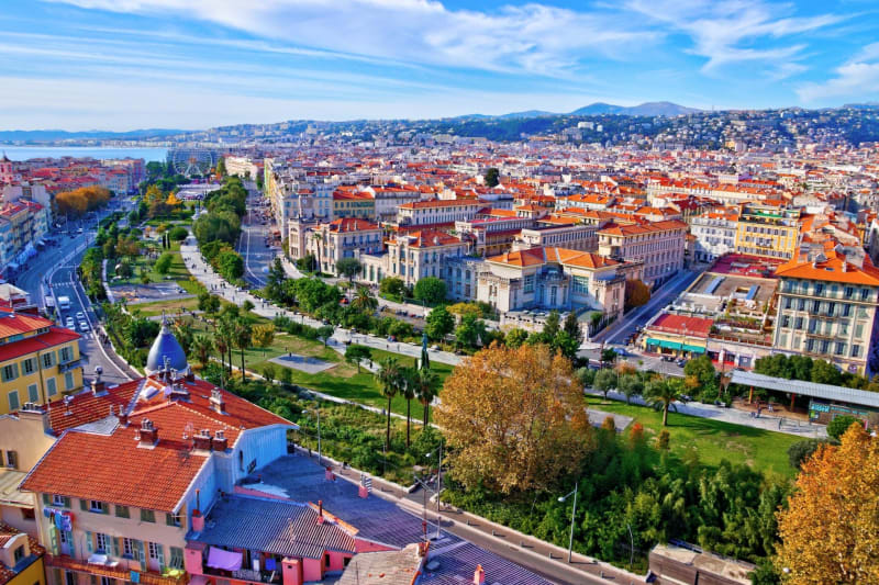 Découverte de la coulée verte de Nice - Nice
