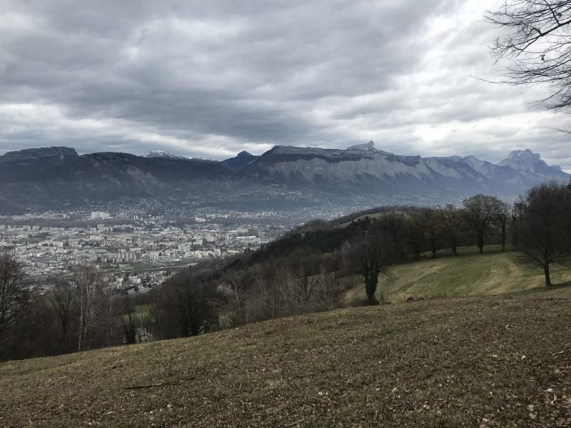 Tour du bois de Pératière depuis Poisat - Poisat