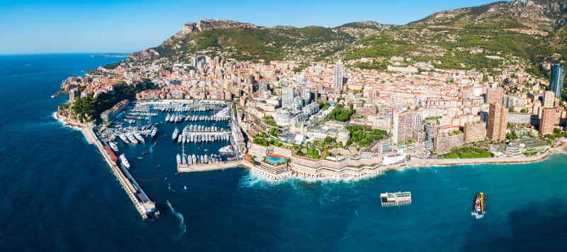 Nice-Menton dans le guidon par le col de Villefranche - Nice