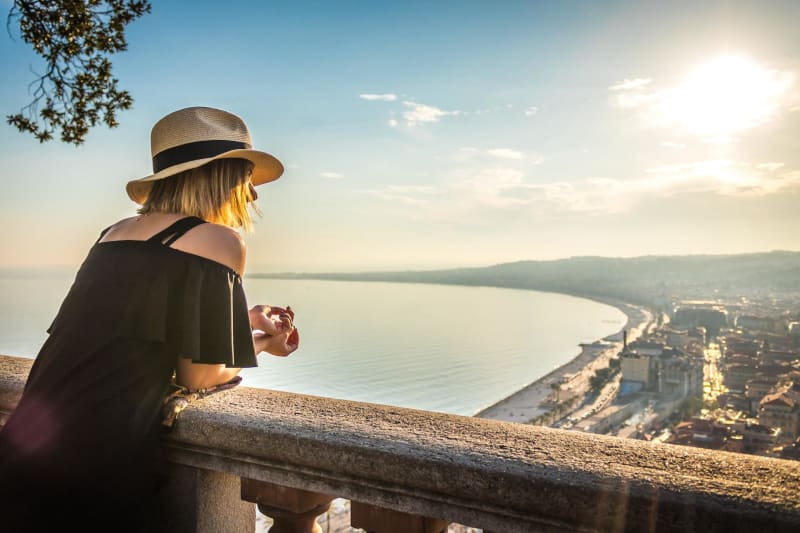 Balade sur la Colline du Château de Nice - Nice