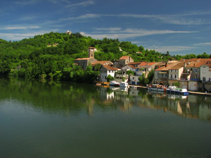 Virée le long de la Garonne et toile de maître - Le Mas-d'Agenais