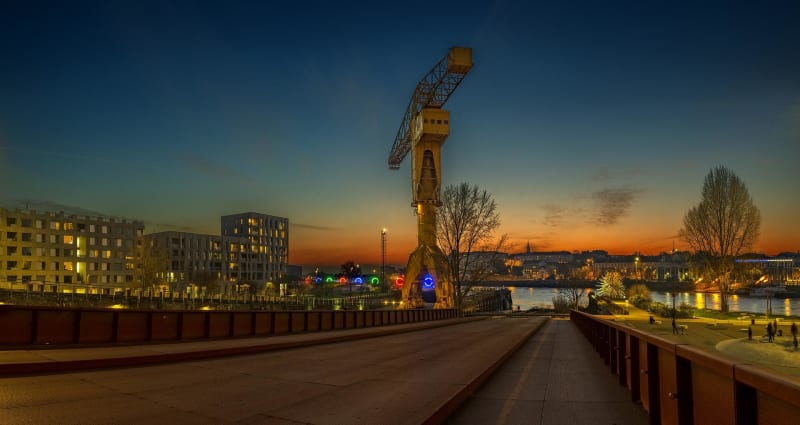 Fietstocht over het eiland Nantes en de bezienswaardigheden - Nantes