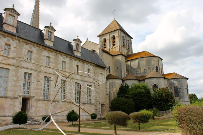 Saint-Savin, fresque abbatiale et fraîche Gartempe - Saint-Savin