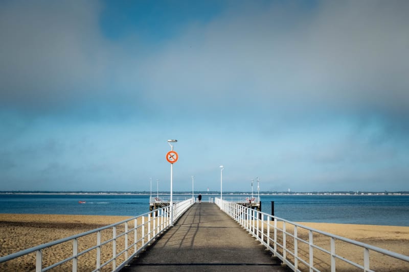 Le ciel, les oiseaux et la mer : en route vers l'océan - Arcachon