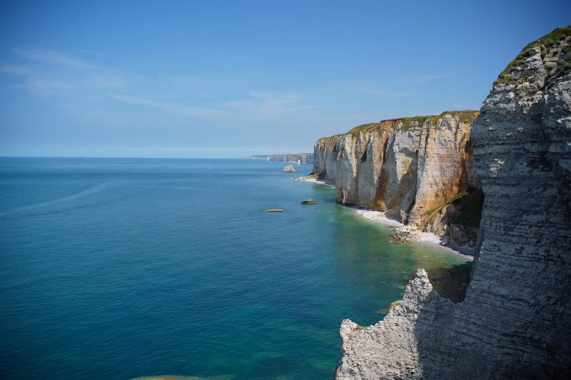 Rouler de Fécamp à Étretat et suivre la Vélomaritime® - Fécamp