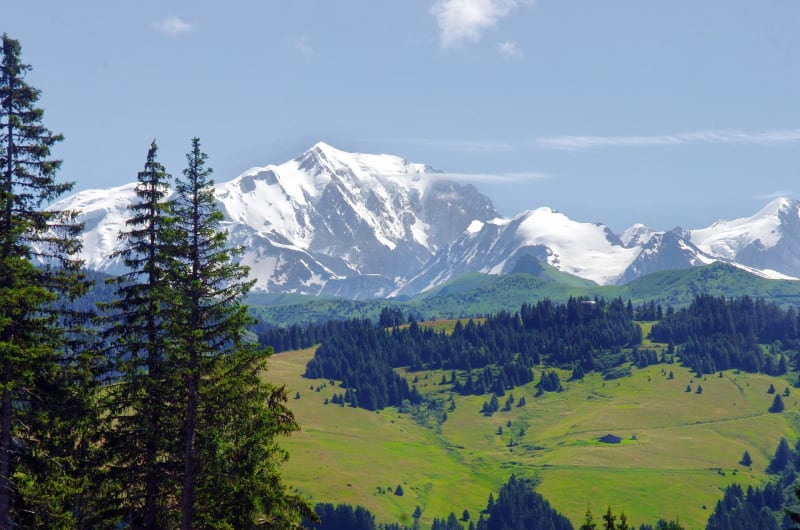 Panorama à couper le souffle au signal des Voirons de Boëge - Boëge