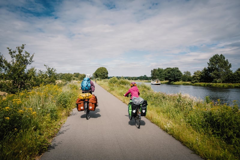 Vers Salies-de-Béarn à vélo, une belle histoire d'Adour - Urt
