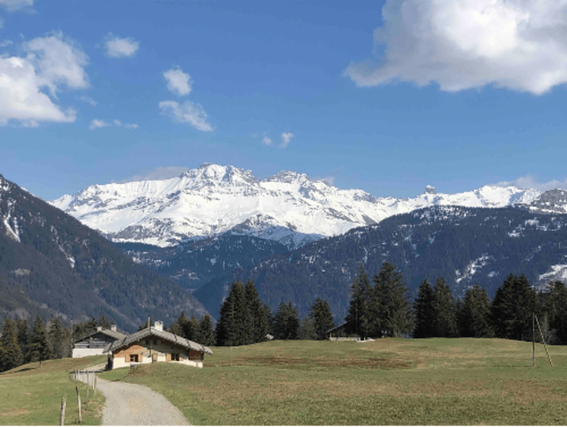 Balcons des côtes et sommets magnifiques dans le Beaufortain - Le Groulou, Hauteluce
