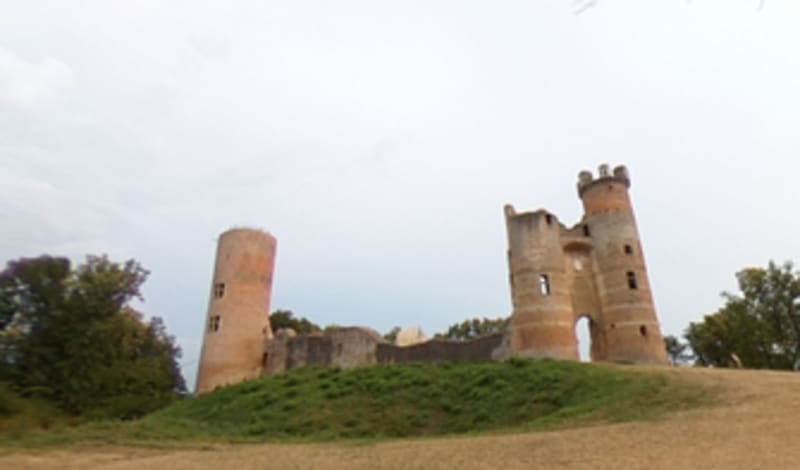 Rando-vélo bucolique jusqu'au château de Bressieux - Brézins