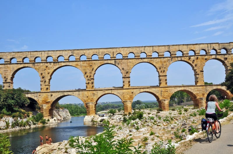 Van dorp tot dorp en over de Pont du Gard op de fiets - Remoulins