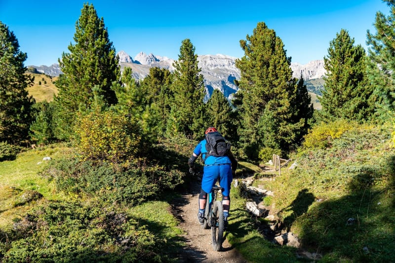 Dévaler la Vertingoule à VTT, de Valmorel à Aigueblanche - Les Avanchers-Valmorel