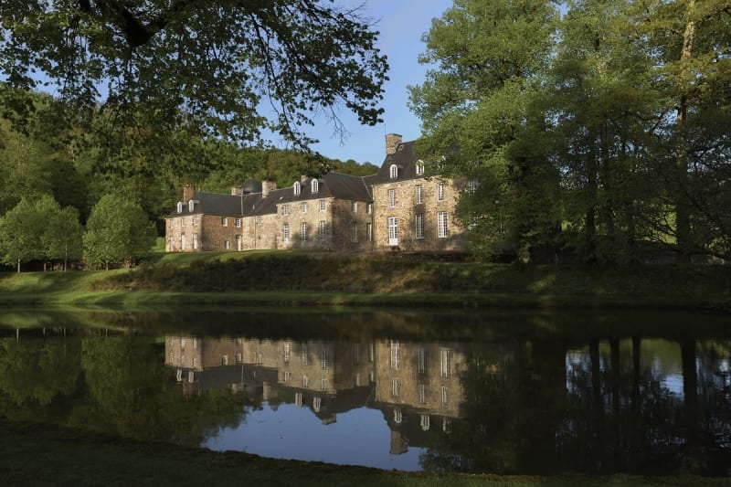 Château de Pontécoulant et la Druance - Pontécoulant
