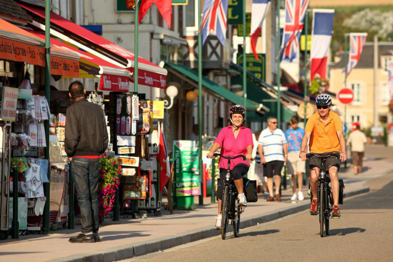 Visiter les sites du Débarquement à vélo - Bayeux