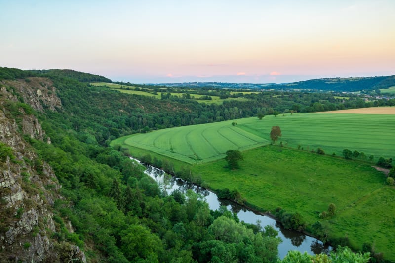 En roue libre en Suisse normande à Clécy et La Pommeraye - Clécy