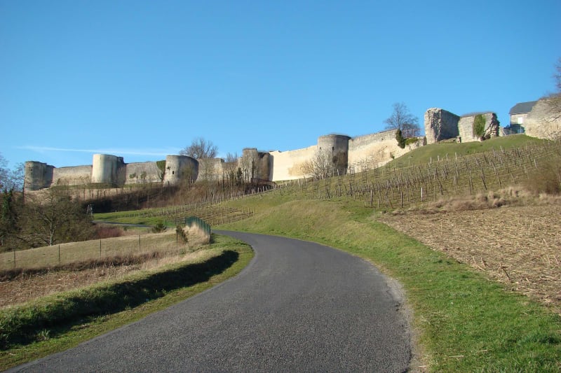 L’Aisne à vélo depuis Soissons et petite cité médiévale - Soissons