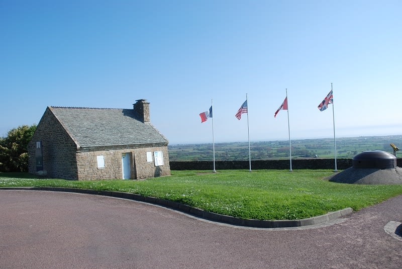 Panorama sur le Val de Saire et la pointe du Hoc - La Pernelle