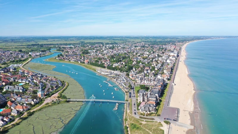 Virée de Dives-sur-Mer à Cabourg à vélo - Dives-sur-Mer