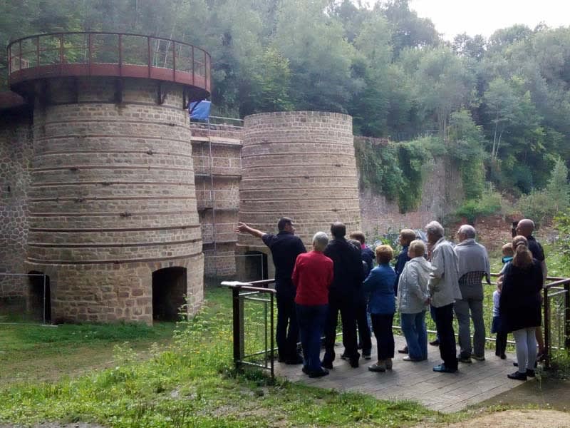 Dompierre, chemin de fer bocager sous la colline - Dompierre