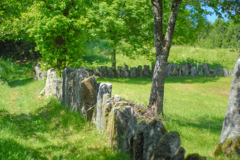 Le village des Ritours à VTT - Noues de Sienne