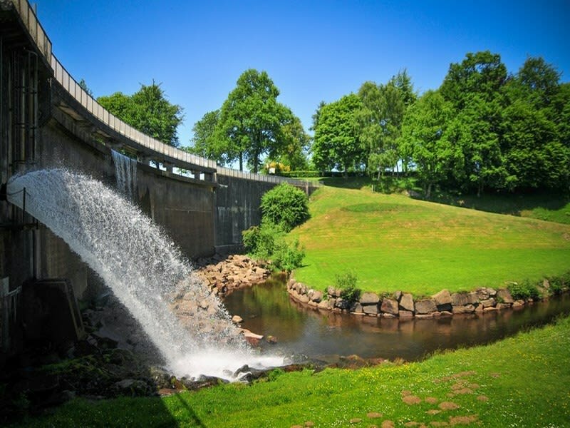 Le lac de la Dathée - Saint-Manvieu-Bocage