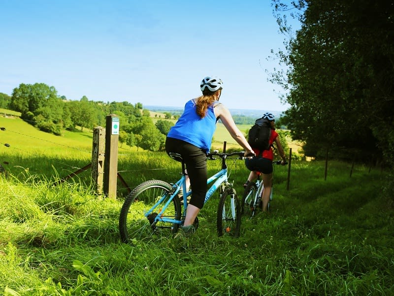 Les Routhieux à VTT - Brémontier-Merval