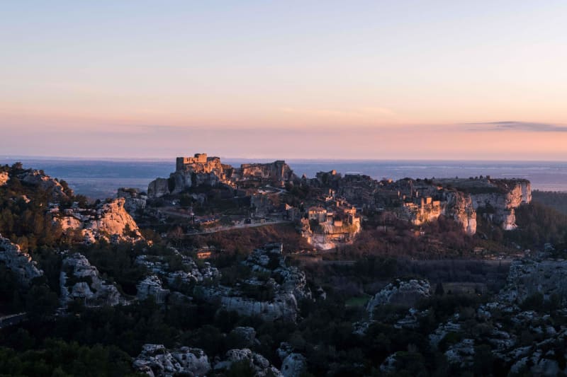 Escapade à VTT et mise en scène des Baux-de-Provence - Maussane-les-Alpilles