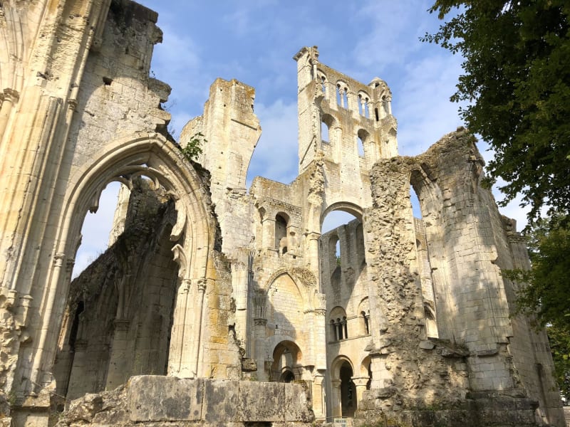 Autour de Yainville et ruines de l'Abbaye de Jumièges - Yainville