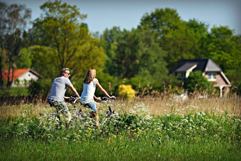 Promenade à vélo en famille dans l'Artois - Sailly-en-Ostrevent