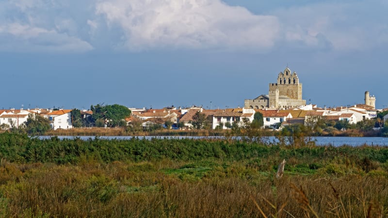 Saintes-Maries-de-la-Mer et tour de l'étang des Launes à VTC - Saintes-Maries-de-la-Mer