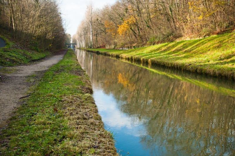 Forêt et canal de l'Ourcq à VTT autour de Villeparisis - Vaujours