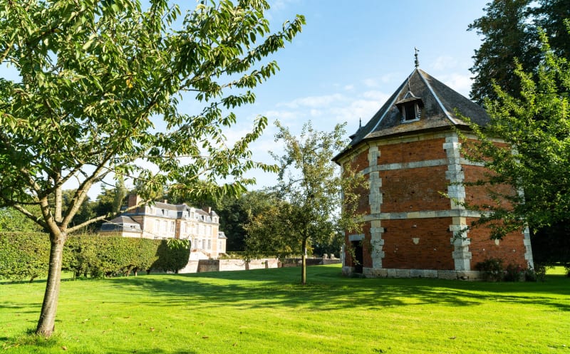 Sentier de la Fosse et château de Saint-Maclou - Saint-Maclou