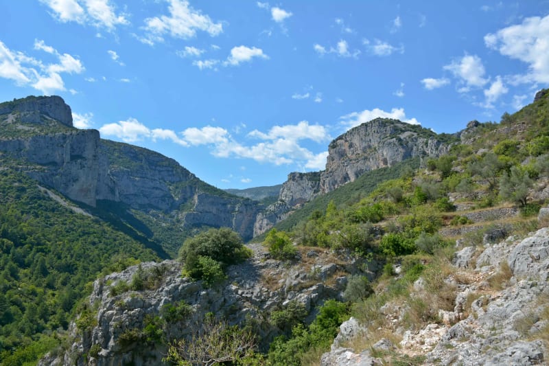 Découverte du Roc Blanc et du massif de la Séranne à VTT - Cazilhac