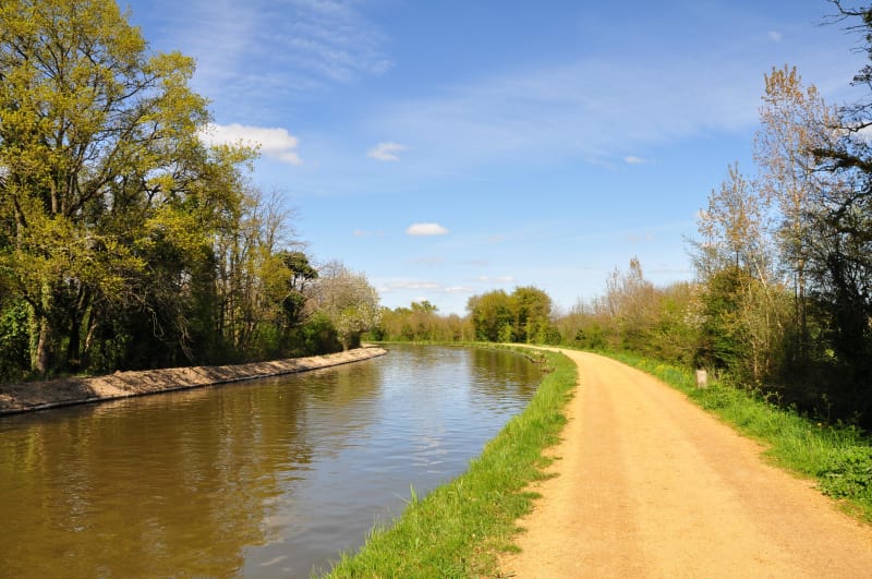 Excursion fluviale à vélo le long du canal de Nantes à Brest - Nort-sur-Erdre