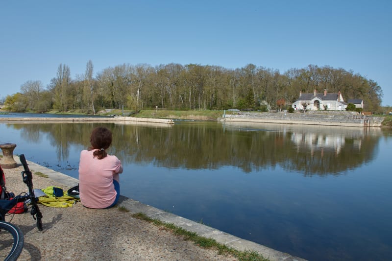 Bords du Cher à vélo et vallée autrefois submersible - Chambonchard