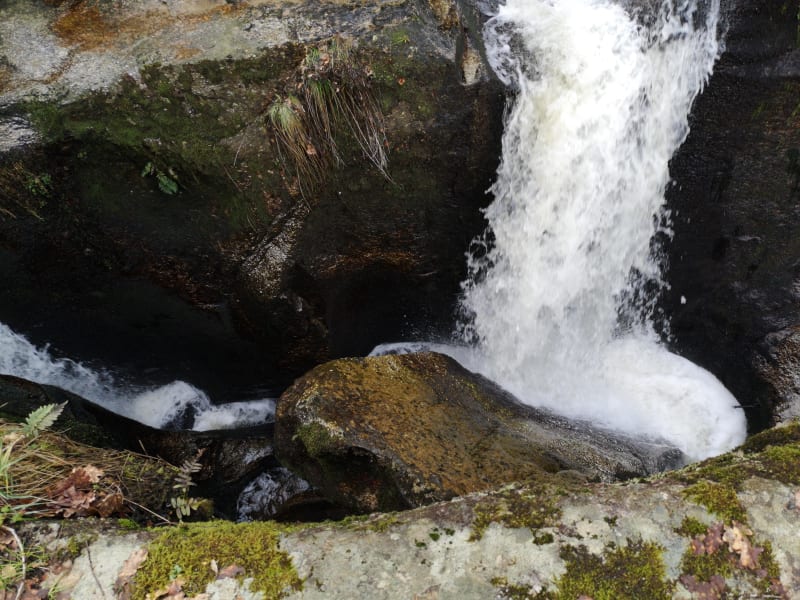Mauldevallei, Jarrauds-waterval en kleine vogels - Saint-Martin-Château