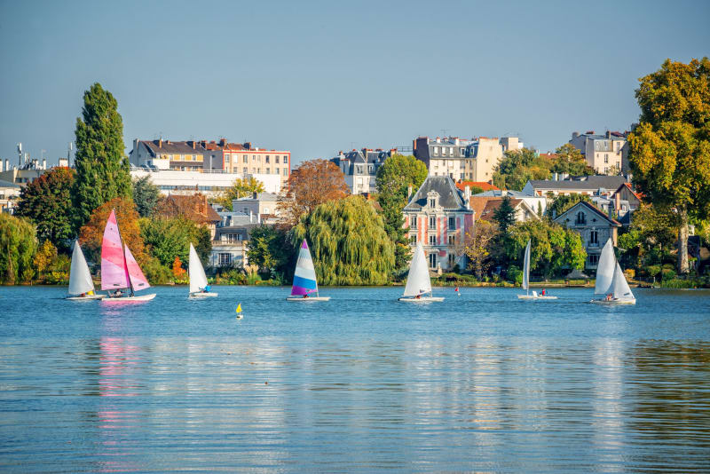 Tour du lac d'Enghien et patrimoine architectural exceptionnel - Enghien-les-Bains